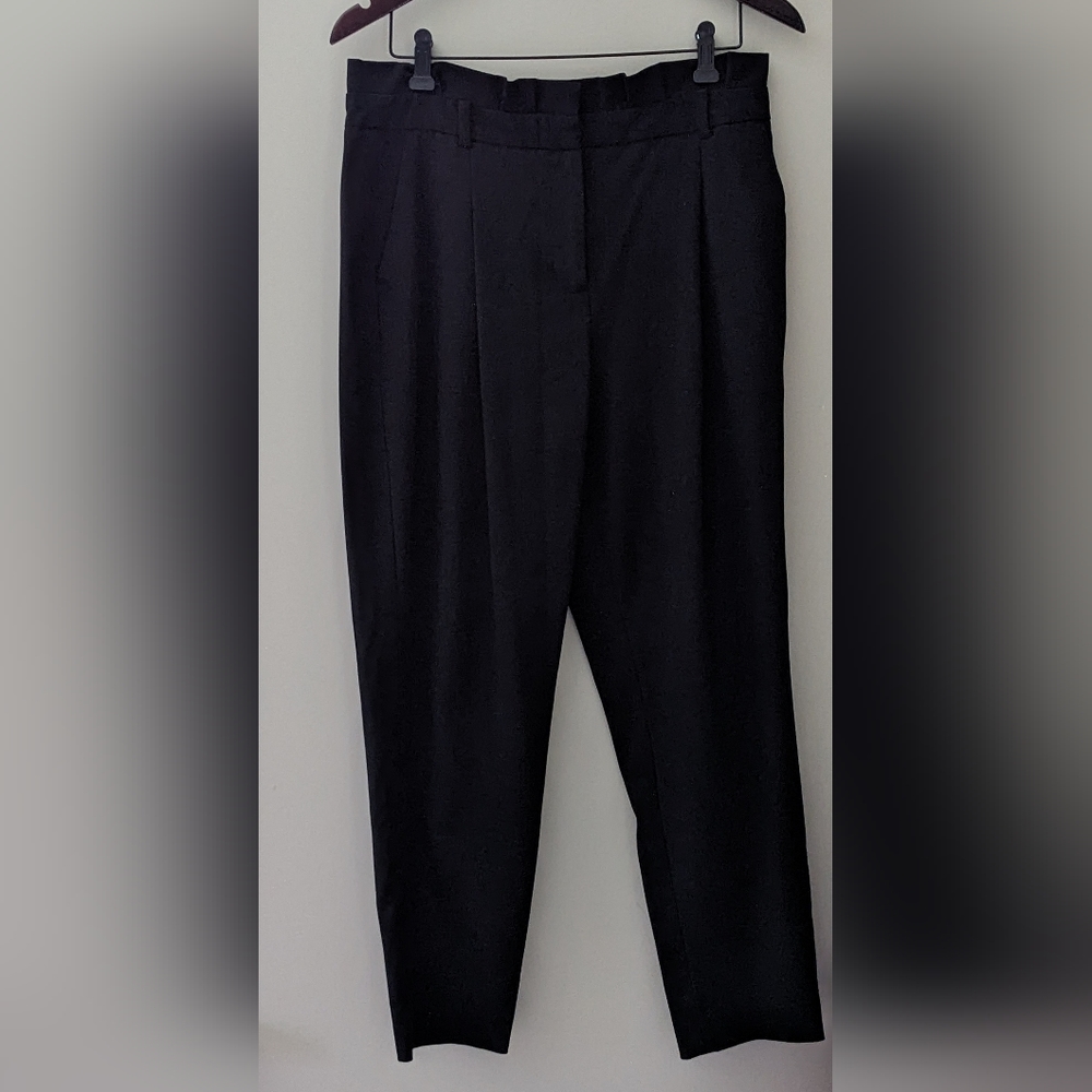 RW&CO Black Paperbag Dress Pants, Size 8